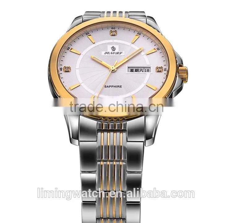 100% Manufacturer provides mechanical / quartz stainless steel watch