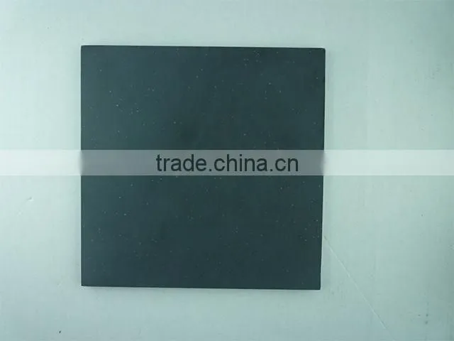 eco friendly natural black polished slate plates dishes