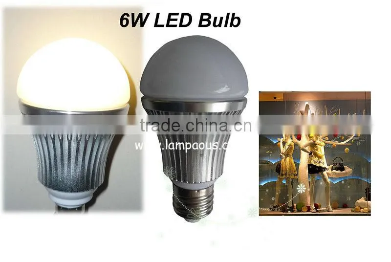 High quality design 6W HIGH POWER LED BULB