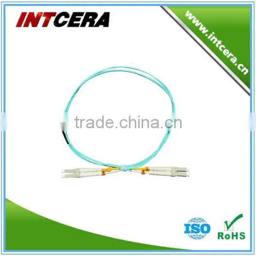 High quality LC-LC Multimode(OM3/OM4)Duplex 2.0mm fiber optic patch cord LC/PC patchcord