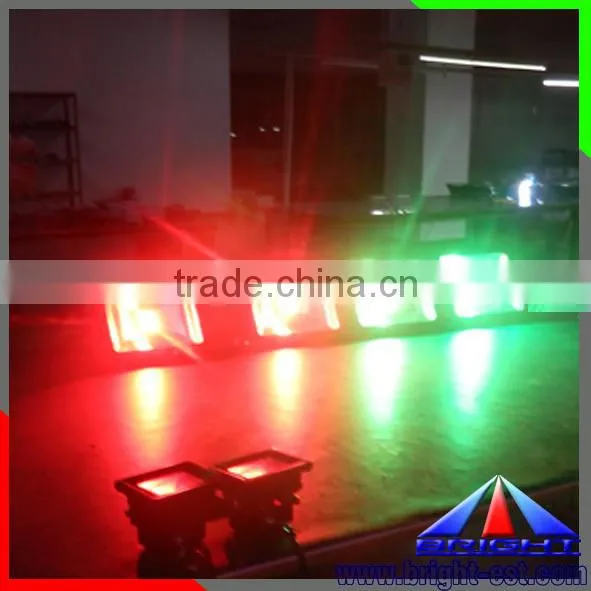 20W ip65 waterproof outdoor led flood light,120 degree angle RGB LED flood light