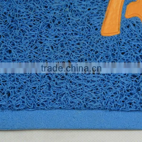 Pvc coil cushion door mat
