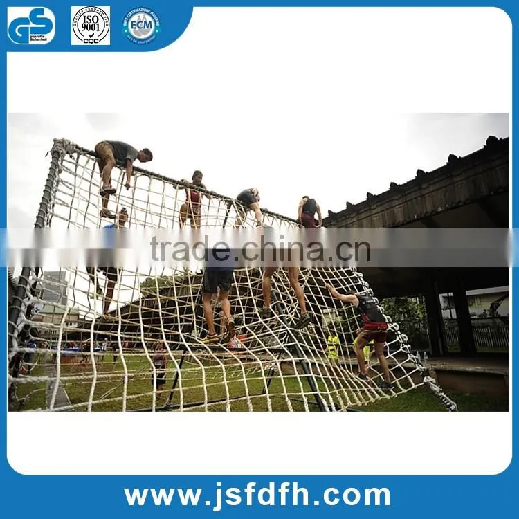 Children Climbing Cargo Net Black for Swing Set and Obstacal Race