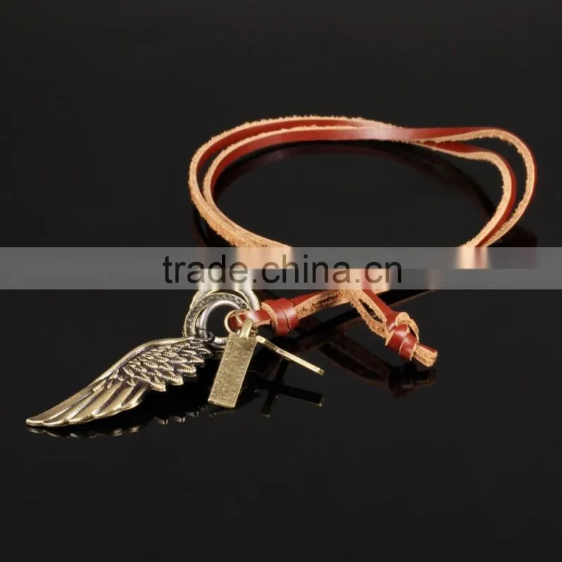 2016 best selling good quality mothers day wholesale gifts angel wing pendant