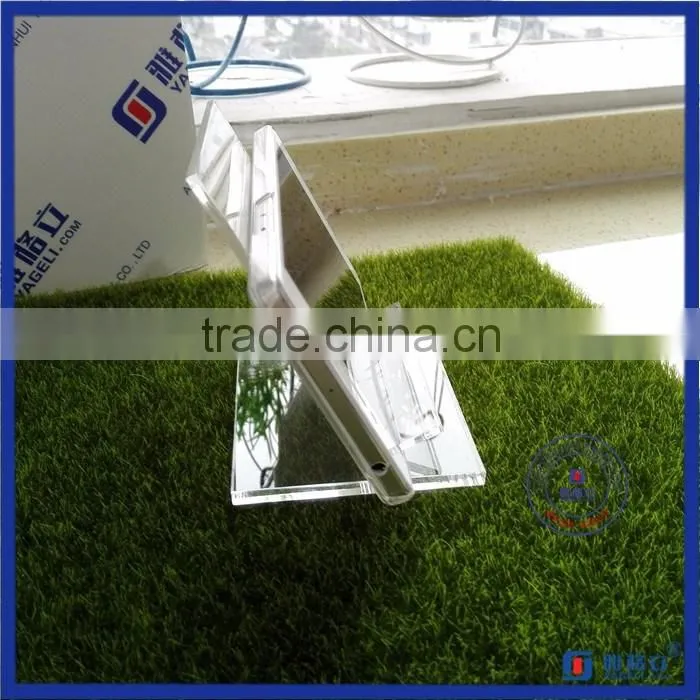 Acrylic mobile phone display stand, clear mobile phone display cabinet
