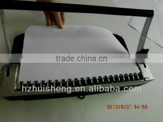 Office equipment double wire binding machine HS815