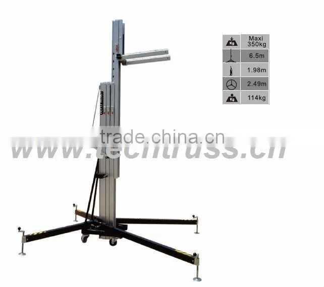 TL540 lifting tower 5.4m portable truss stand