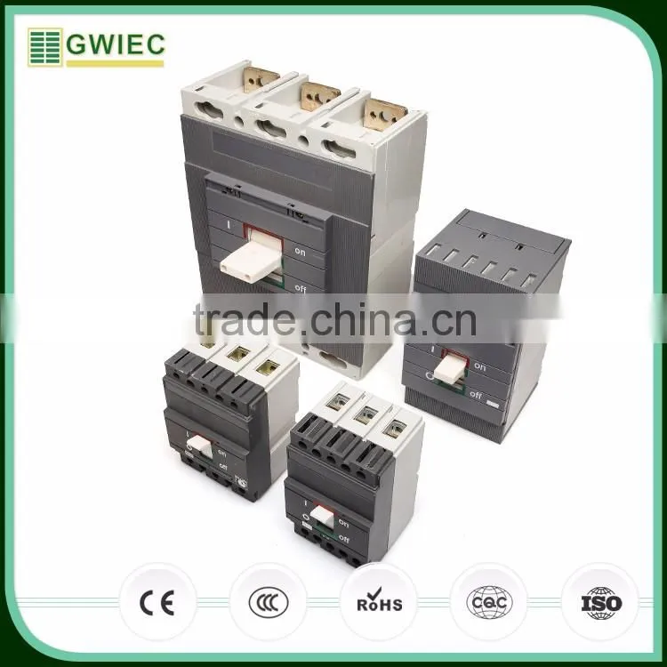 GWIEC Online Sale 380V 65KA Electrical Symbol Moulded Case Circuit Breakers 2P 3P 4P 800A