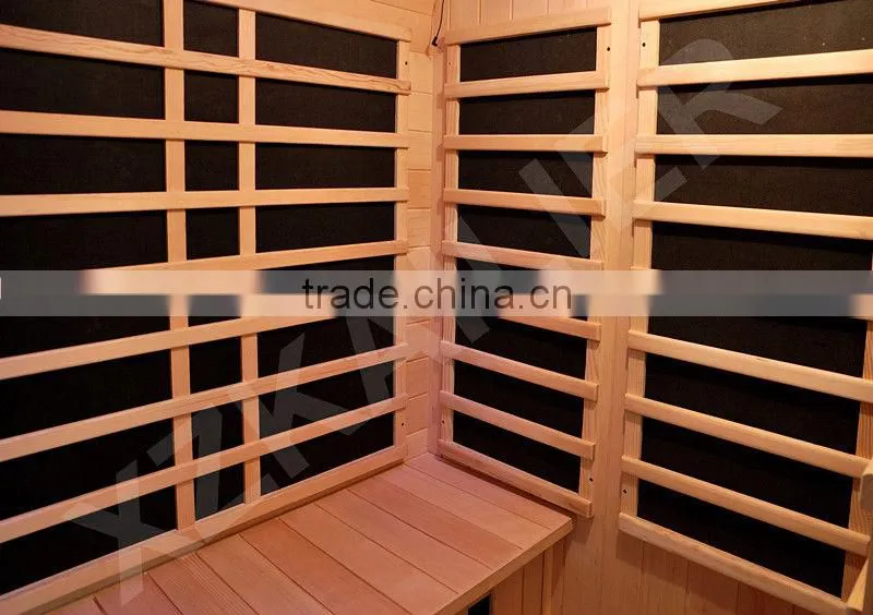 Far infrared sauna for 3 person in home