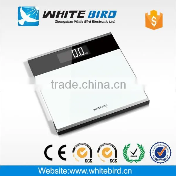 180kg /0.1kg electronic tempered glass digital body weighing bathroom scale