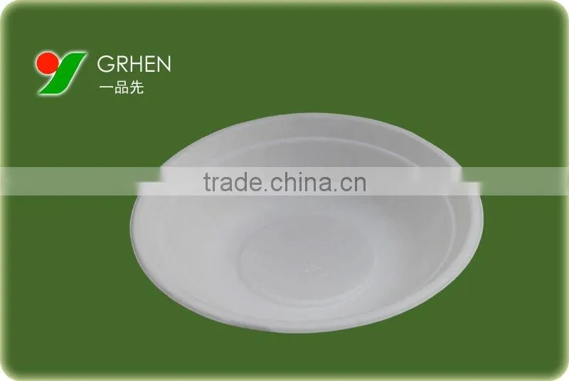 disposable tableware sugarcane pulp bowl