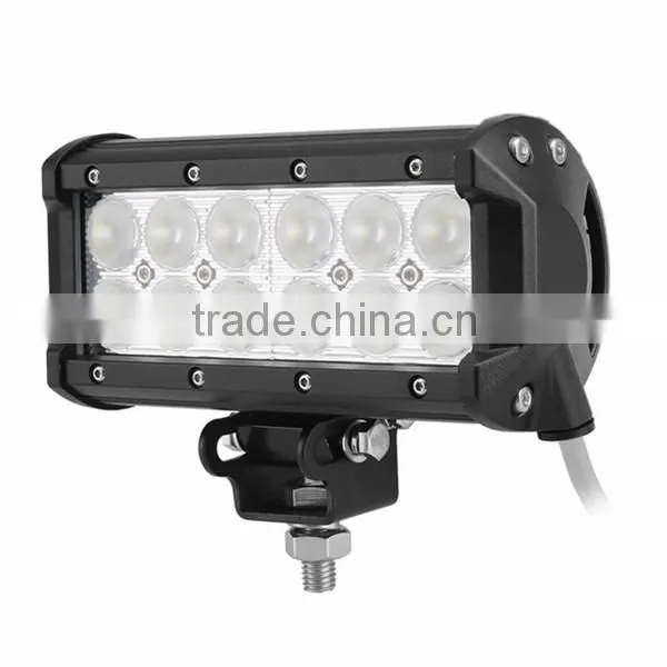 36W 9v-30v LED Driving Lights, LED Light Bar for 4x4, Jeep, Boat, Waterproof Automotive Lights, Truck , Marine LED Light Bar