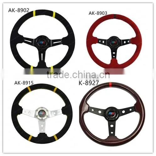 Universial vehicle steering carbon fiber wheel car driving steering wheel