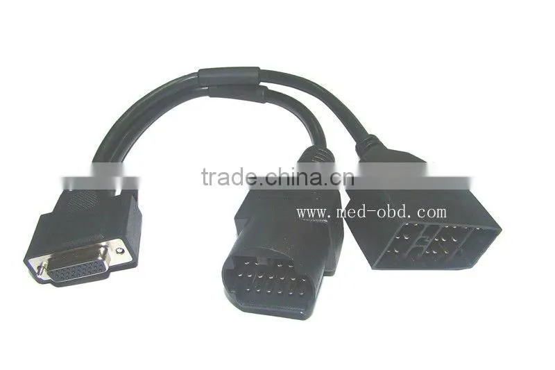 OBD2 cable OBD2 Interface HDB26PF to 17PM + 23PM for TOYOTA