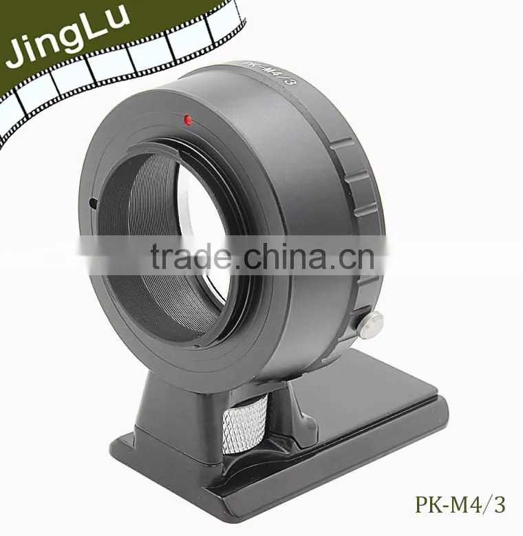 Lens adapter PK lens to M4/3 mount camera body with long tripod
