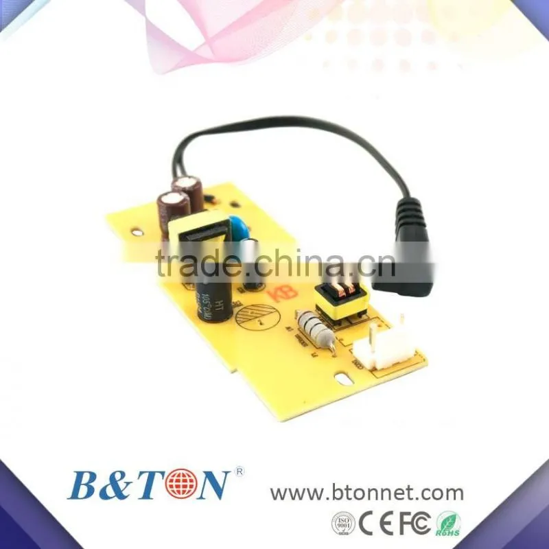 PCBA for charger/adapter/power supply 5V1A open frame with CE FCC