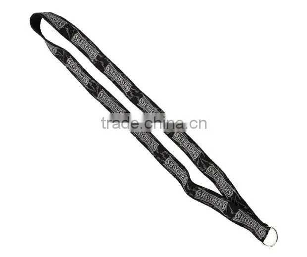 3/4" Imported Polyester Lanyard with Woven Ribbon