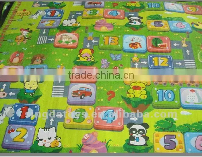 Beautiful and cute appearance baby music carpet farm