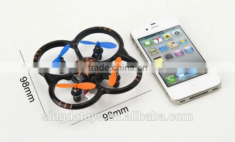 Top sale U207 2.4g 4ch 6-axis rc quadcopter ufo with lights