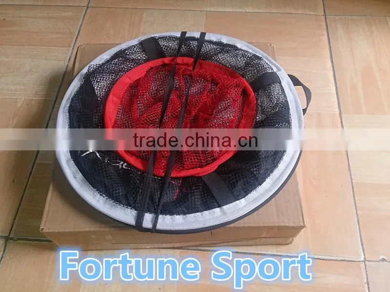 Pop up single-side golf practice 24"chipping net with factory price