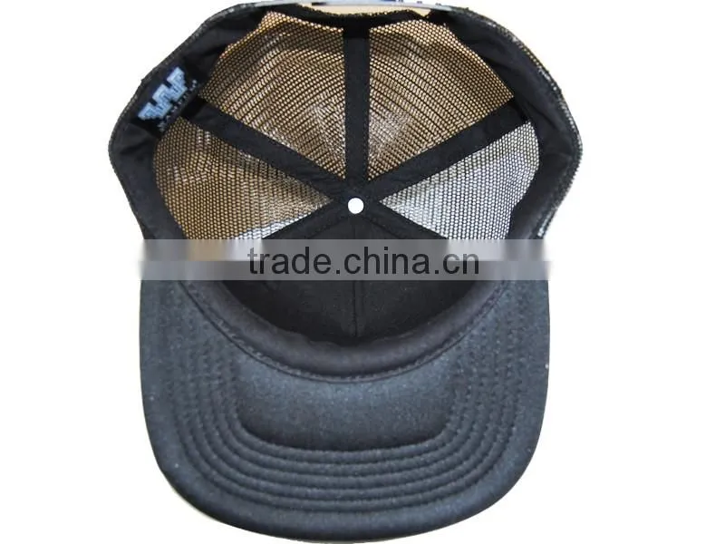 2016 new flat brim snapback mesn dome cap