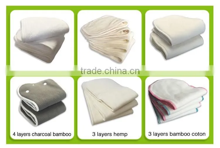 PSF-02 Square Gusset Polyester PUL Prepping Grovia Ai2 Cloth Diapers