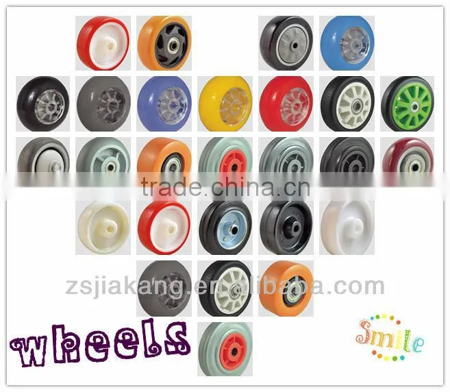 industrial rubber casters and wheels, swivel caster wheel