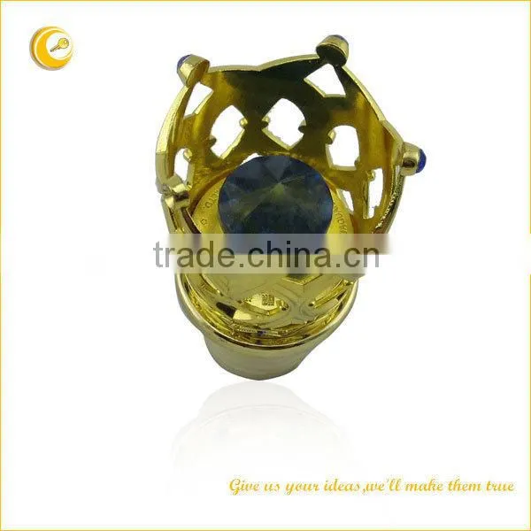Good quality golden wine screw top bottle cap