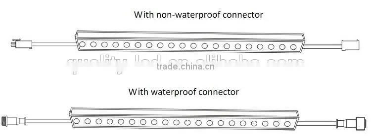 Shenzhen OEM ODM factory 1m 75cm 50cm 25cm Aluminum cabinet strip lighting UL listed led linear bar