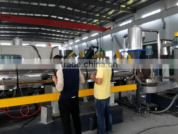 recycled plastic granulating machine with CE certificate