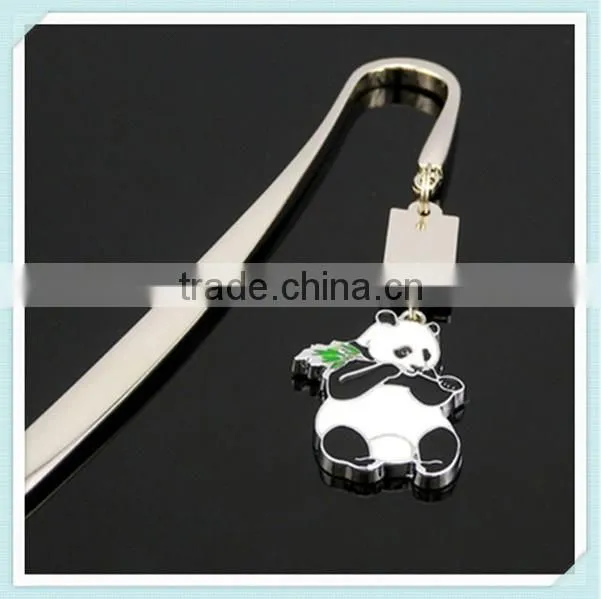 A clover (lucky grass), the maple leaves, butterflies, mini cute beautiful metal bookmark