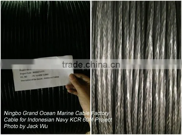 Marine cable / kabel laut / segara kabel for Indonesian Navy