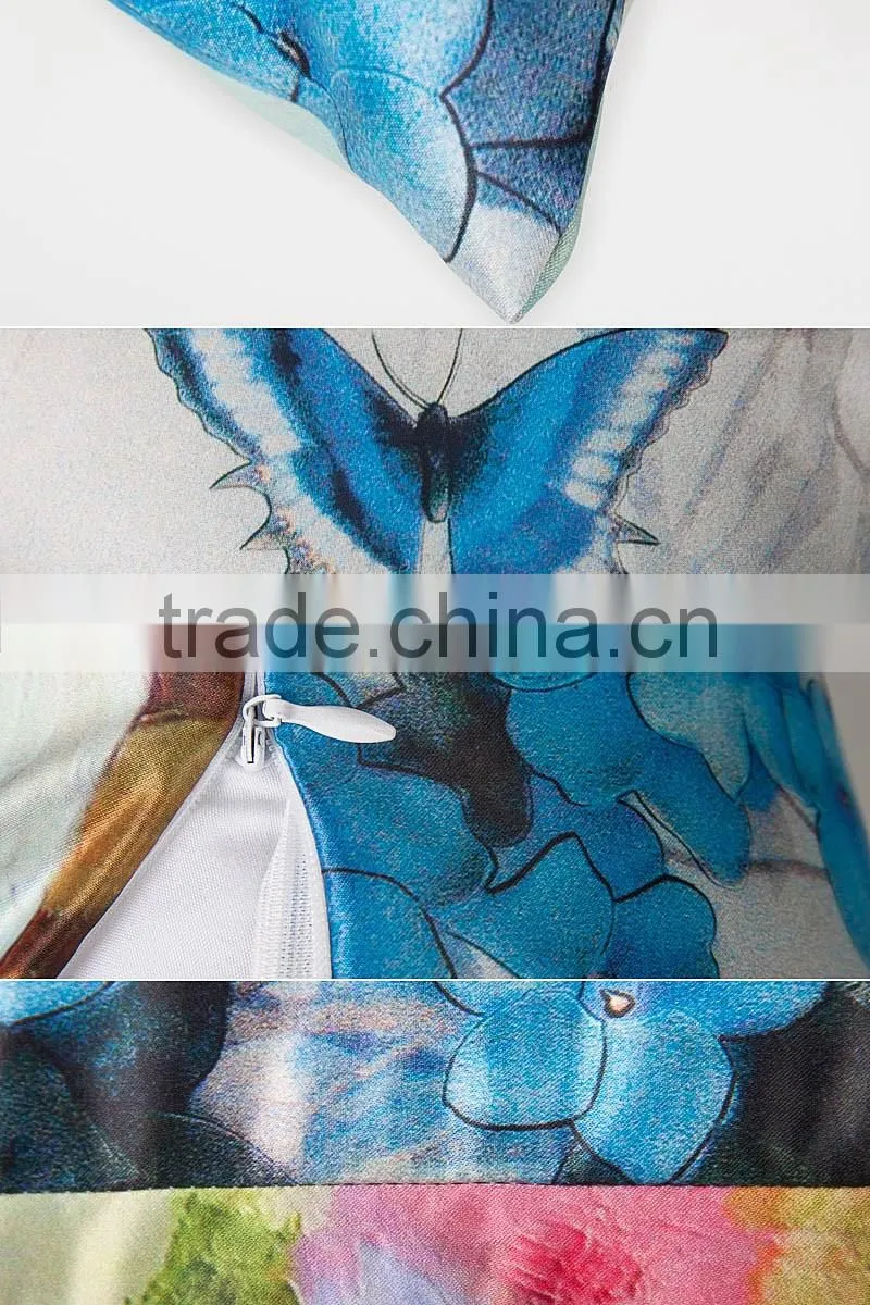 Colorful beautiful luxury custom made pillow cover with designs