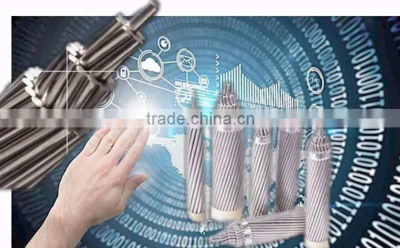 Conductor material min 53% IACS Transmission lines ALUMINUM MAGNESIUM SILICON ALLOY