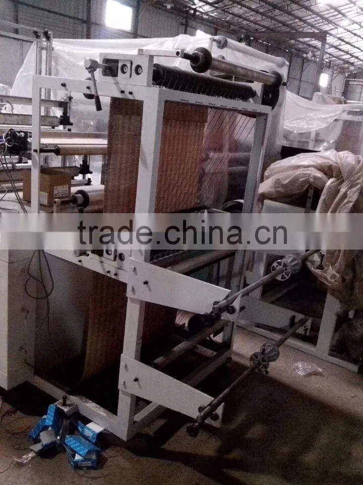 plastic cutting bag making machine