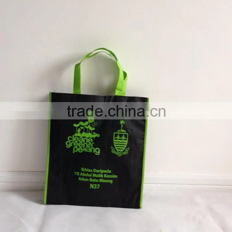 China supplier non woven shopping bag promotion bag with tote