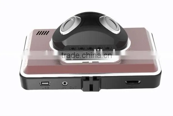 Factory direct 3.5 inch Full HD 1080P 360 degree Panoramic 4 lens car dvr
