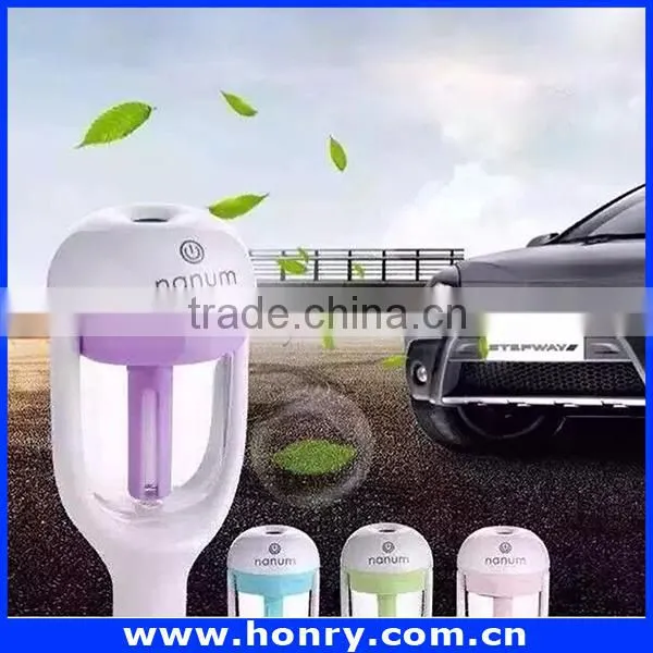 Hot Item Portable car air humidifier air freshener essential oil humidifier