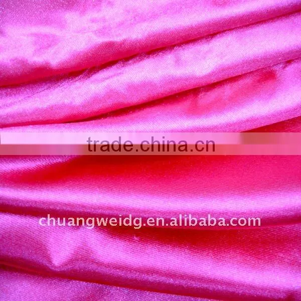 Polyester Spandex Glitter Fabric Textile Stock