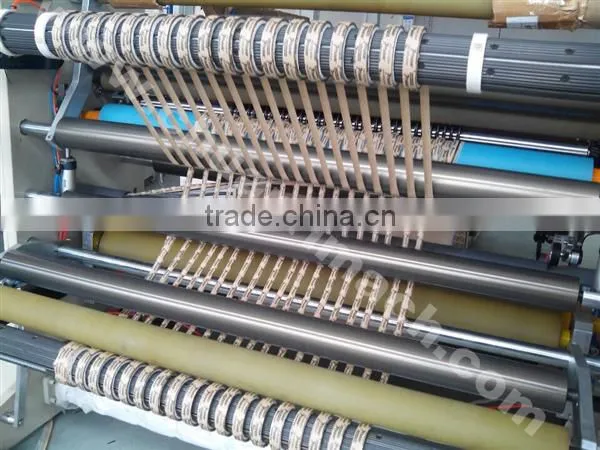 Plastic And Silicon Tape Slitting Rewinding Machine