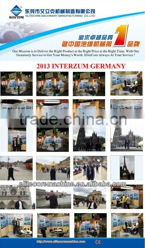 2014 News!Plastic profile foam cutting machine/foam machine