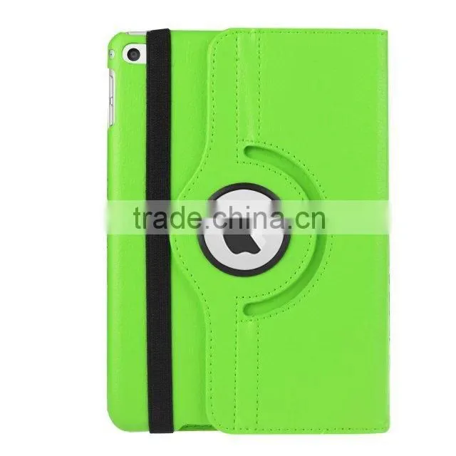 Cheap Price 360 Degree Rotation PU Leather Cover For iPad Mini 4