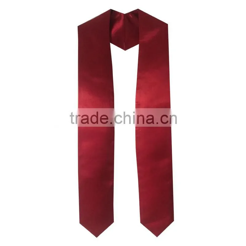 Hot Sell Primary School Graduation Red Stole