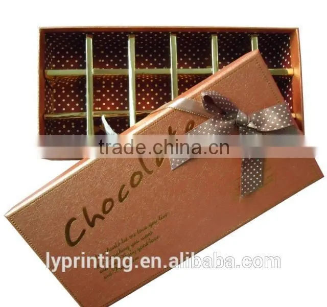 Custom chocolate box, gift box, paper box printing