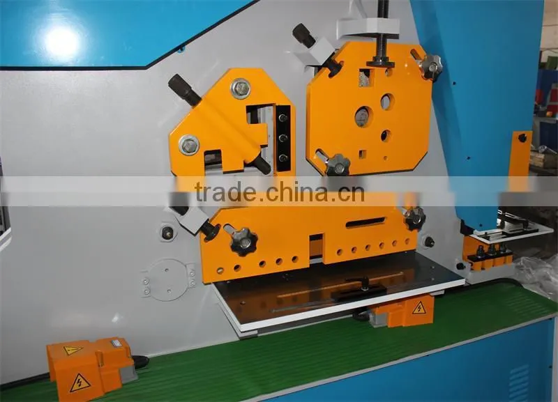 Q35Y hydraulic Metal Sheet Process Machine , Steel Facbricate Machine , Iron Rod Shearing Machine
