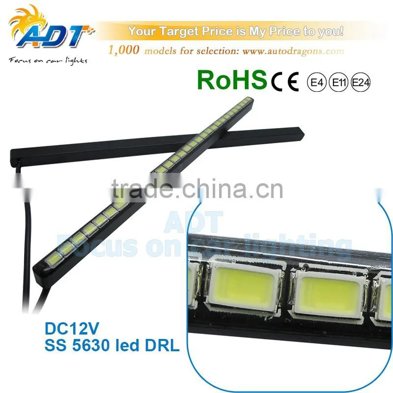 Slim flexible led daytime running light, 30leds 5630 HIGH bright drl