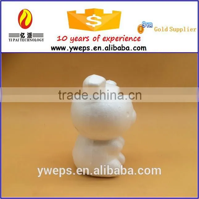 YIWU customized design pig/ foam animal model craft for kid diy