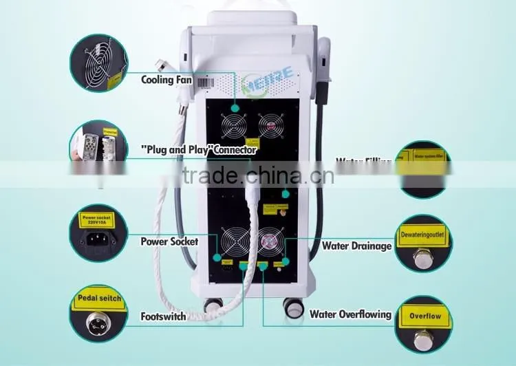 Super Hottest selling OPT SHR laser vascular removal
