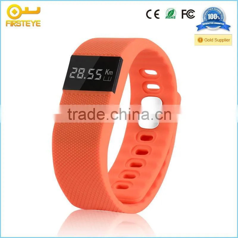 Firsteye TW64 smart bluetooth wristband , Neutral smart wristband for men and women