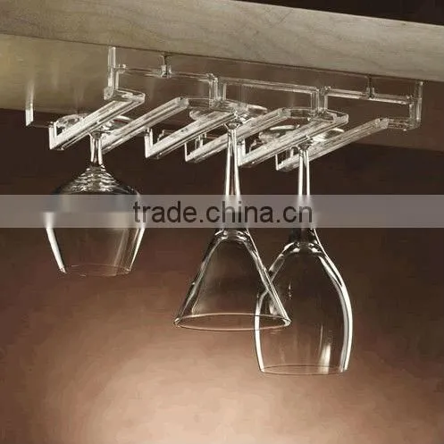 plastic wine glass rack/stemware rack